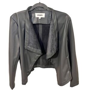 BBDakota Asymmetrical faux leather jacket size Large